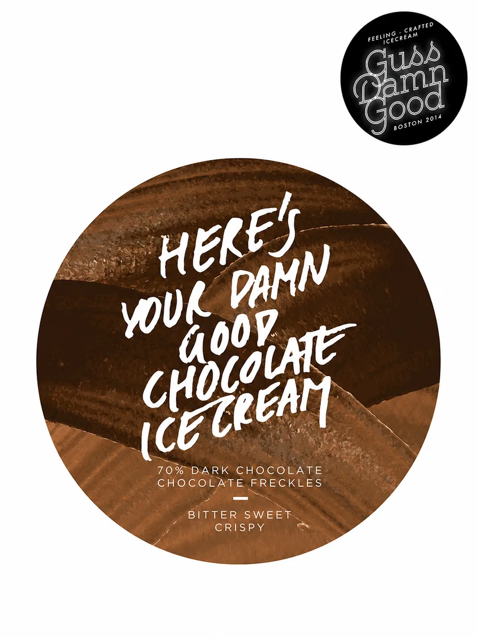 Dark Chocolate City Ice Cream