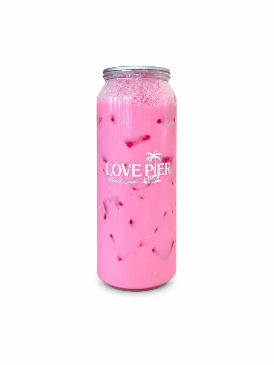 Pink milk
